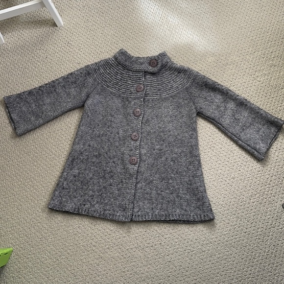 In 2 Anthropologie acrylic and alpaca bell sleeve knit sweater - Picture 3 of 12